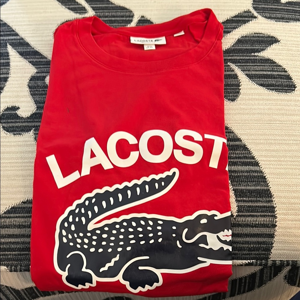 Lacoste Red Crocodile T-Shirt